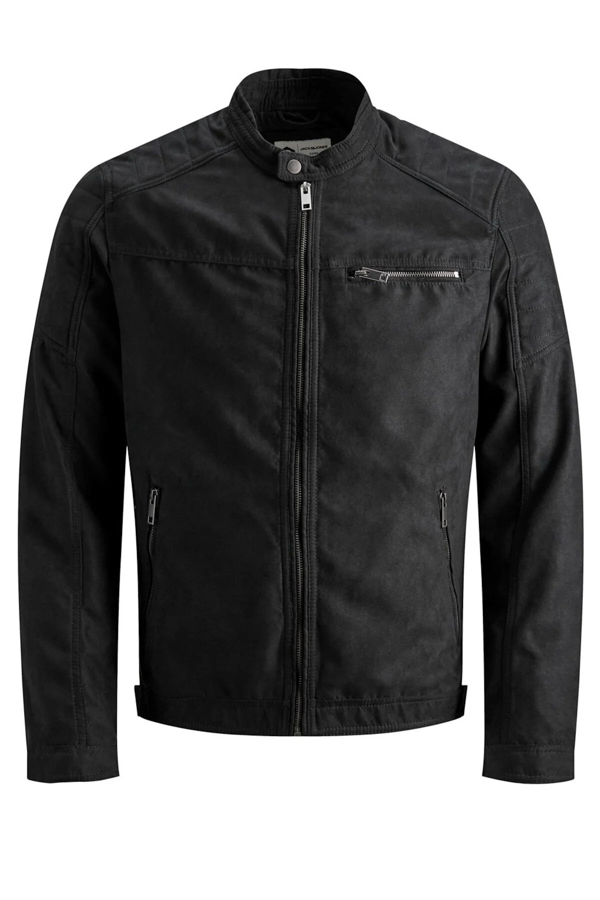 Bild von JACK & JONES Herren JJEROCKY JACKET NOOS Kunstlederjacke, Jet Black, L