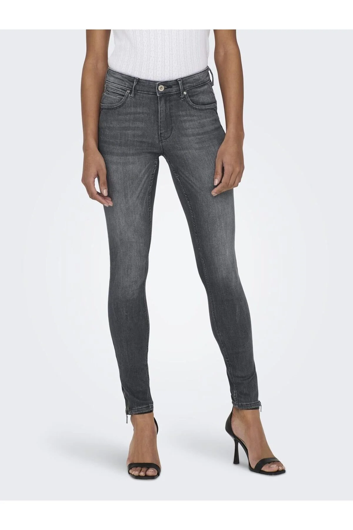 Bild von Only Röhrenjeans Onlkendell Mittlere Taille Skinny Fit Jeans für Damen - 26/32