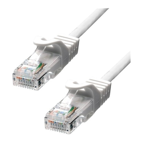 Bild von ProXtend U/UTP CAT5e PVC AWG 24 CU White 3M - Das ideale Netzwerkkabel für Ihre Ansprüche