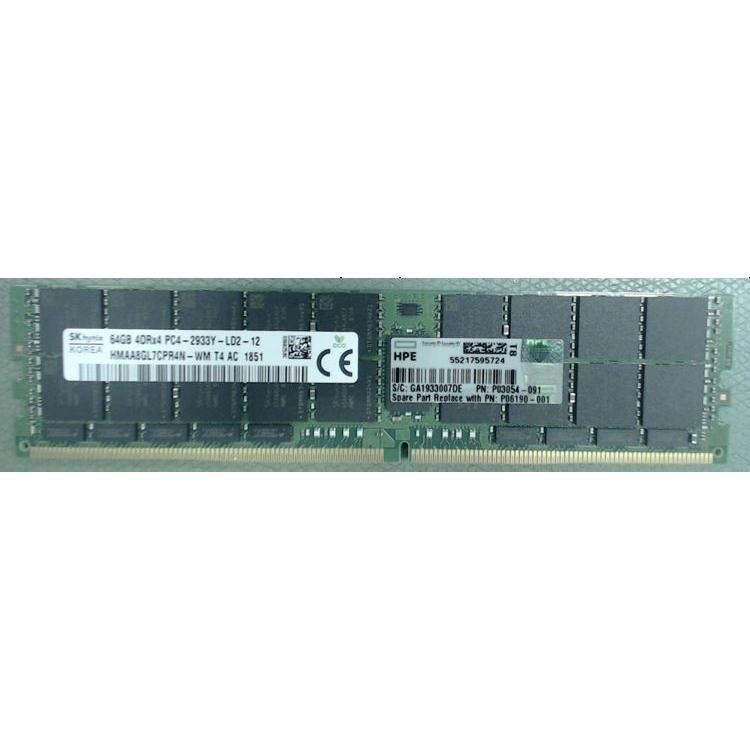 Bild von HPE SmartMemory - DDR4 - Modul - 64 GB - LRDIMM 288-polig - 2933 MHz / PC4-23400 - CL21 - 1.2 V - Load-Reduced - ECC - für SimpliVity 380 Gen10