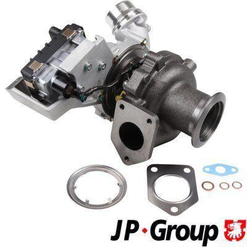 Bild von JP GROUP 1417406800 Turbolader Abgasturbolader, Lader, Aufladung Abgasturbolader, VTG-Lader mit Dichtungen BMW: 3 Touring, X1, 3 Saloon