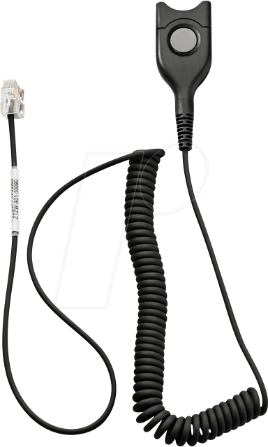 Bild von EPOS SENNHEISER CSTD 01 Standard headset connection cable with EasyDisconnect to Modular Plug RJ 9, Headset Zubehör