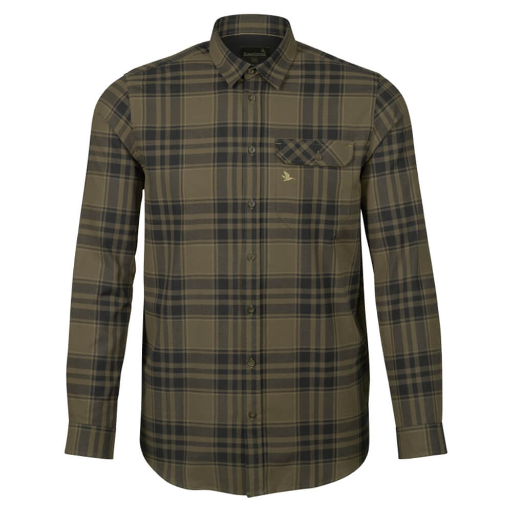 Bild von Seeland Men's Highseat Shirt Pine Green Check