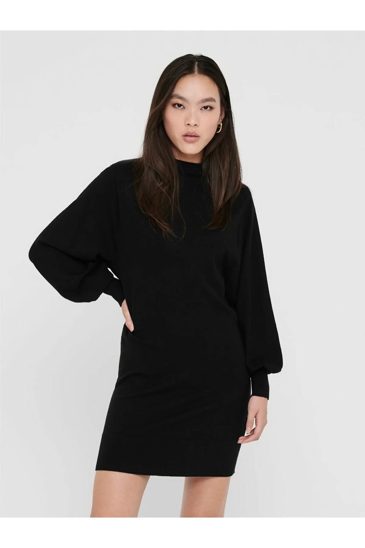 Bild von Only Strickkleid Onllabelle Langes Kleid für Damen - XL