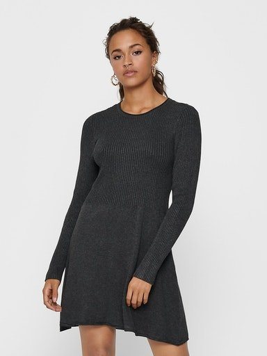 Bild von ONLY Strickkleid »ONLALMA L/S O-NECK DRESS KNT NOOS«