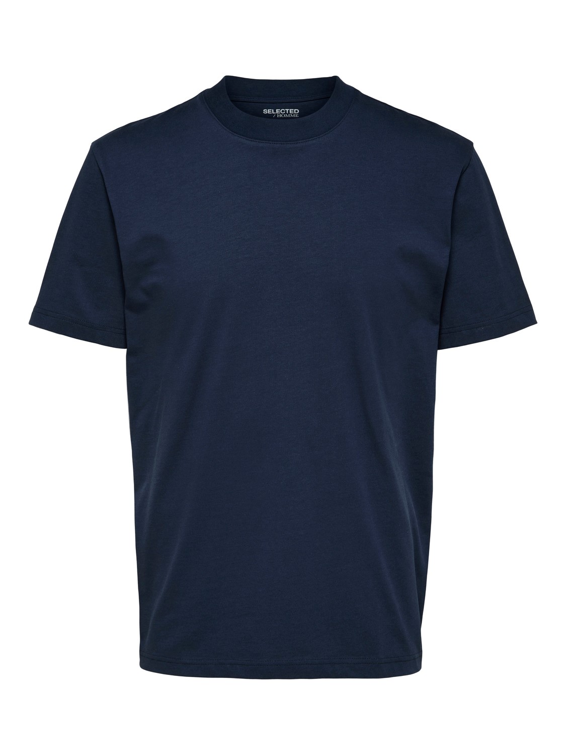 Bild von Selected Homme Herren SLHRELAXCOLMAN200 SS O-Neck Tee S NOOS T-Shirt, Navy Blazer, XL