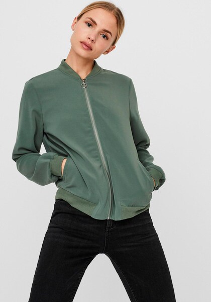 Bild von Vero Moda Blouson Leichte Bomber Jacke für Alltagslook Dünner Blouson 8334 in Grün-2