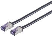 Bild von Lanview HIGH-FLEX Cat6a S/FTP Black 15m Ultra-Flex Shielded (S/FTP, CAT6a, 15 m), Netzwerkkabel