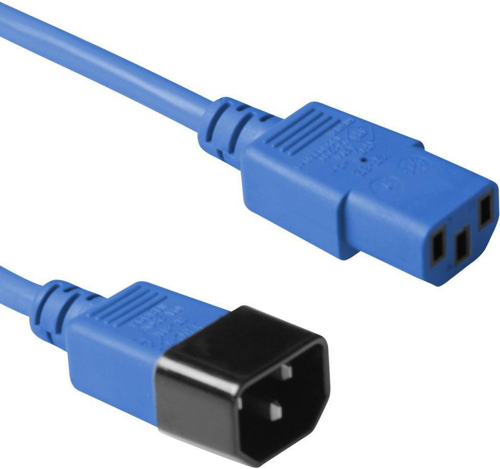 Bild von Microconnect PE1413B18. Kabellänge: 1,8 m, Anschluss 1: C13-Koppler, Anschluss 2: C13-Koppler (PE1413B18)