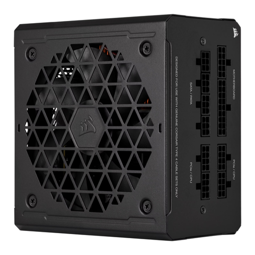 Bild von Corsair RM750e ATX 3.0 (750 W) - PC Netzteil in Schwarz