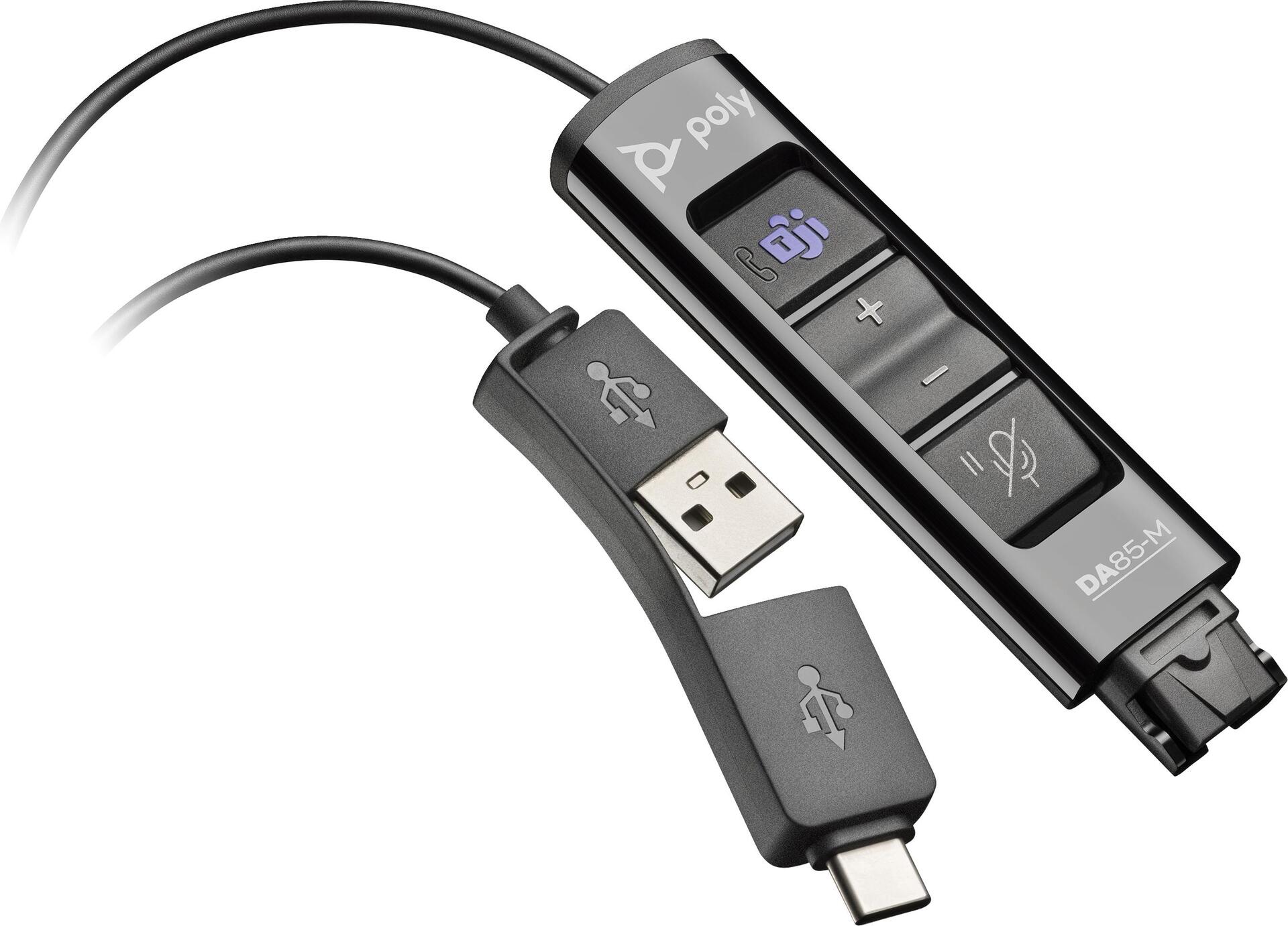 Bild von HP DA85-M USB to QD Adapter, Headset Zubehör
