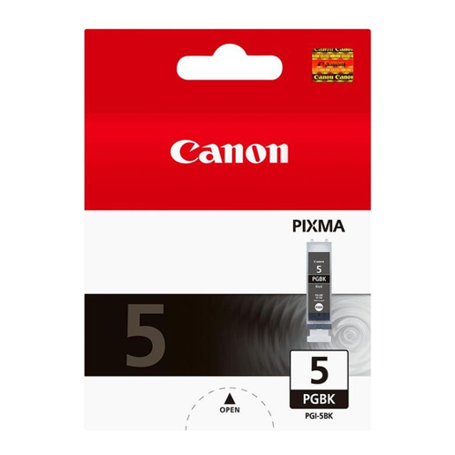 Bild von Canon PGI-5BK Black Ink 0628B001: Die zuverlässige Druckerpatrone