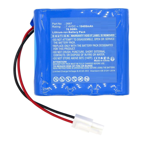 Bild von CoreParts Batterie 7.4V 10400mAh 76.96Wh – Idealer Begleiter für Notbeleuchtung
