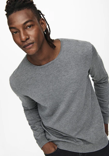 Bild von ONLY & SONS Rundhalspullover »ONSWYLER LIFE REG 14 LS CREW KNIT NOOS«