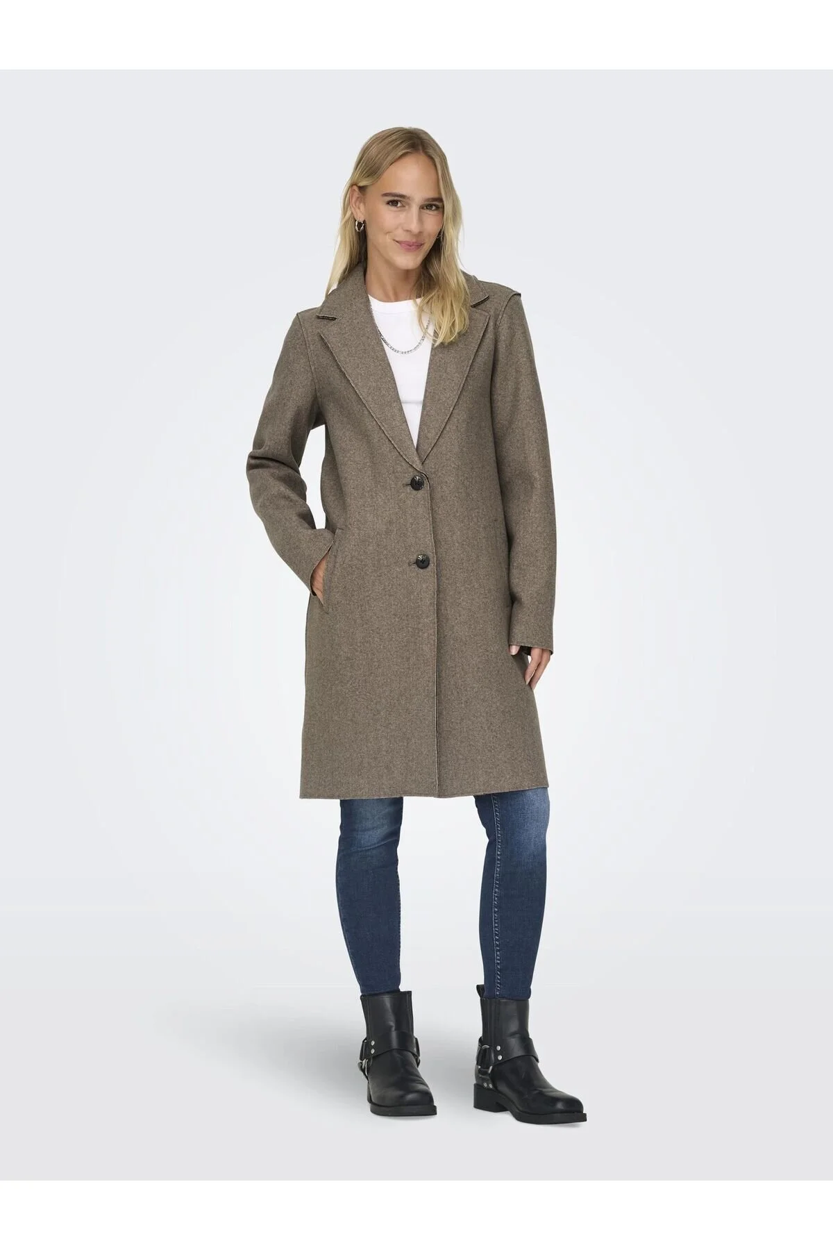 Bild von ONLY Langmantel ONLCARRIE BONDED COAT OTW NOOS