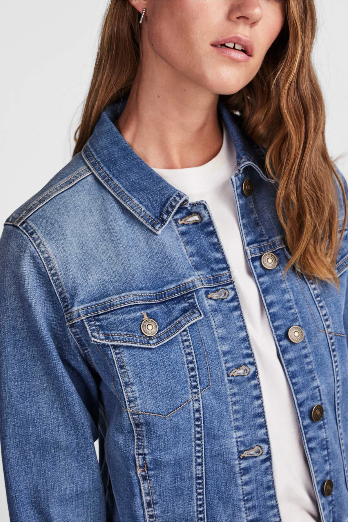 Bild von pieces Jeansjacke »PCOIA LS DNM JACKET MB NOOS BC«