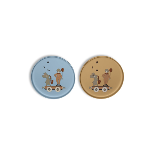 Bild von Nuuroo Pil Plate 2-Pack - Blue Mix