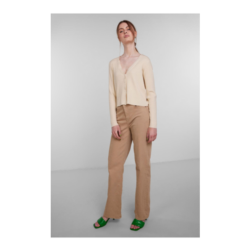 Bild von Beige Strickjacke für Damen - PIECES
