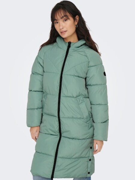 Bild von ONLY Steppmantel »ONLAMANDA LONG PUFFER COAT«, mit Kapuze