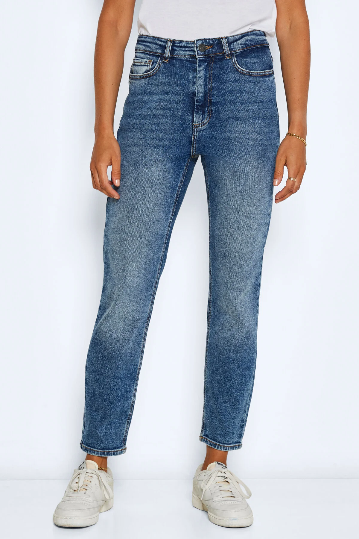Bild von Noisy may Ankle-Jeans »NMMONI HW STRAGHT ANK JEANS AZ221DB NOOS«