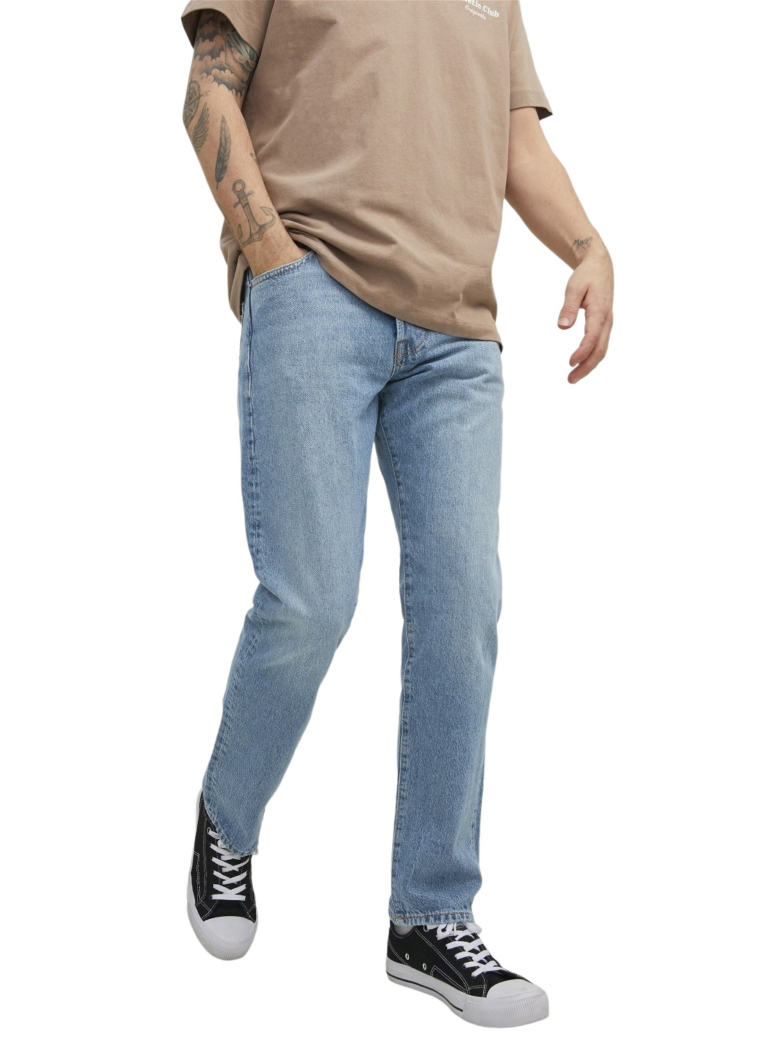 Bild von Jack & Jones Jeans Mit Entspannter Passform Jjichris Jjcooper Jos 890 Pcw Jeans Mit Entspannter Passform für Herren - 31/30