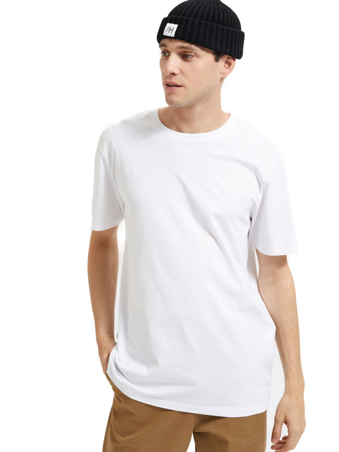 Bild von SELECTED HOMME Rundhalsshirt »SLHASPEN SS O-NECK TEE NOOS«