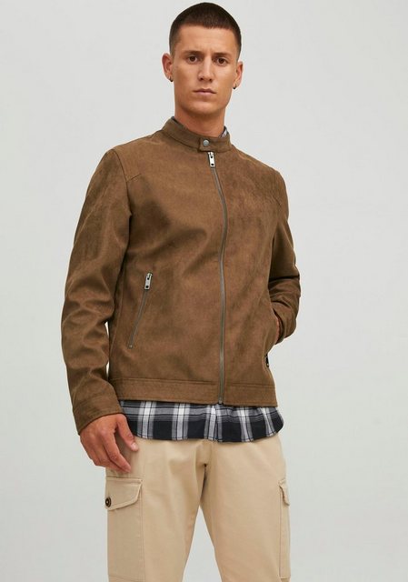 Bild von Jack & Jones Rocky Clean Lightweight Jacket Fake Suede brown