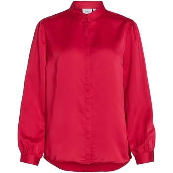 Bild von Vila  Blusen Noos Ellette Satin Shirt - Love Potion