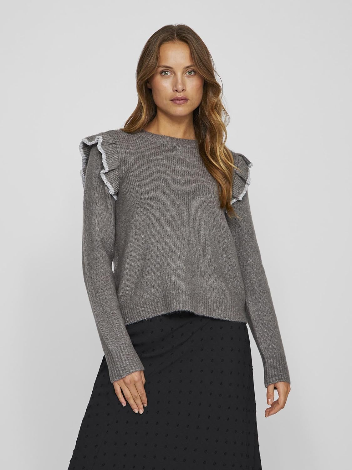Bild von VILA Strickpullover Rundhals für Damen - M