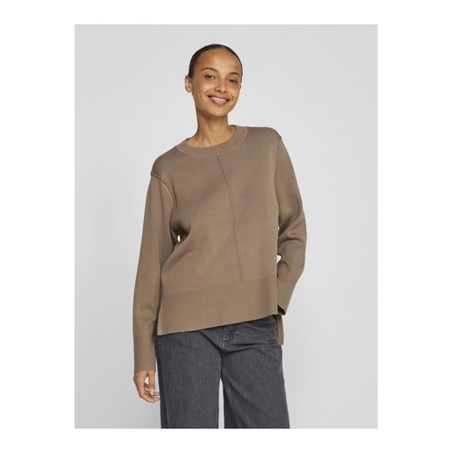 Bild von Vila Female Strickpullover Rundhals für Damen - Schwarz