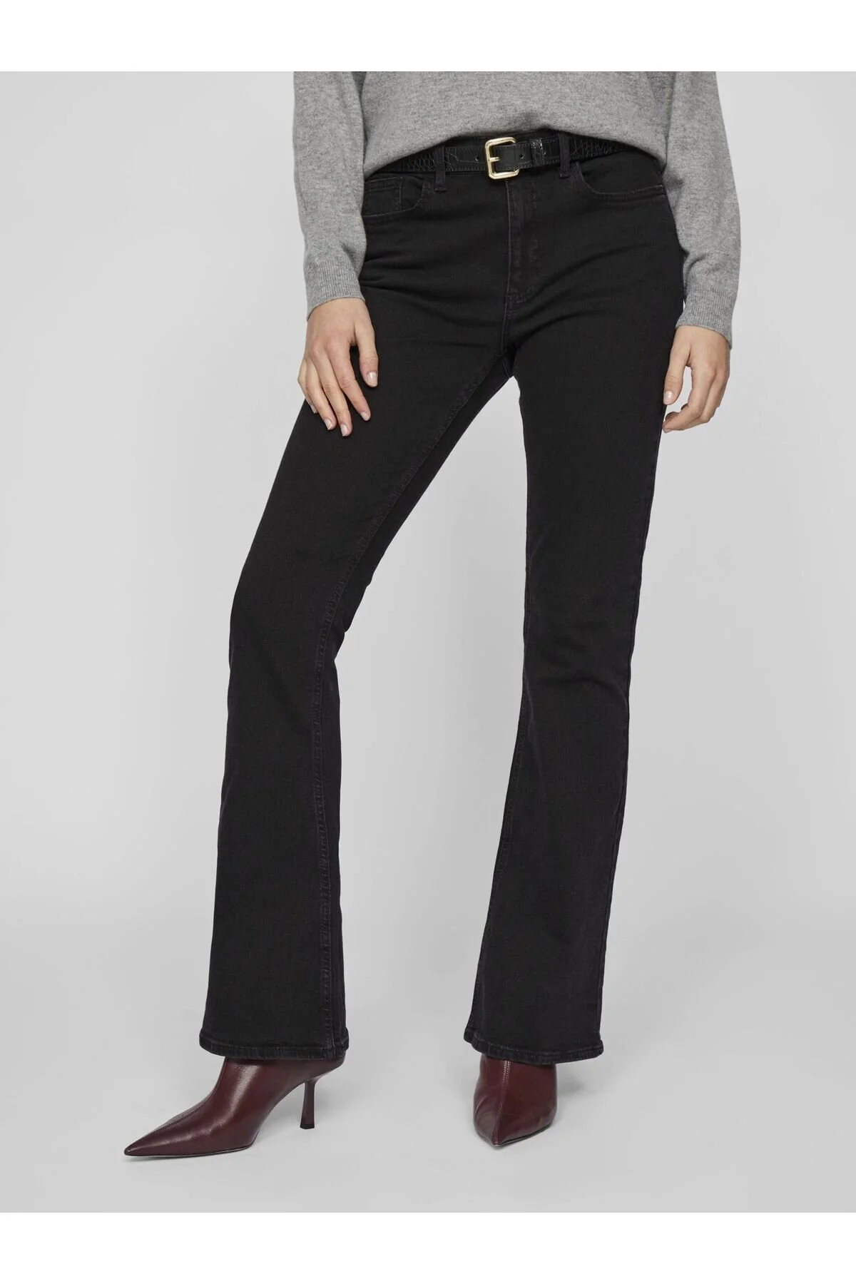Bild von VILA Schlagjeans Mit Normaler Taille – für Damen - 2XL/32