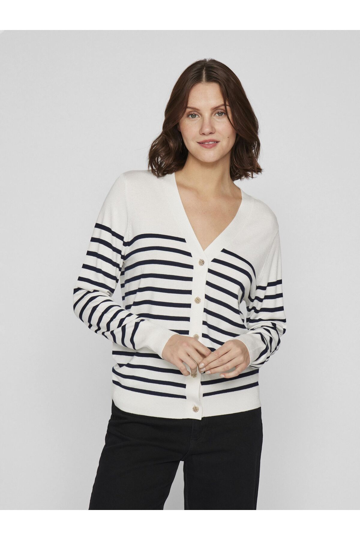 Bild von VILA Strickjacke Mit V-ausschnitt für Damen - XS