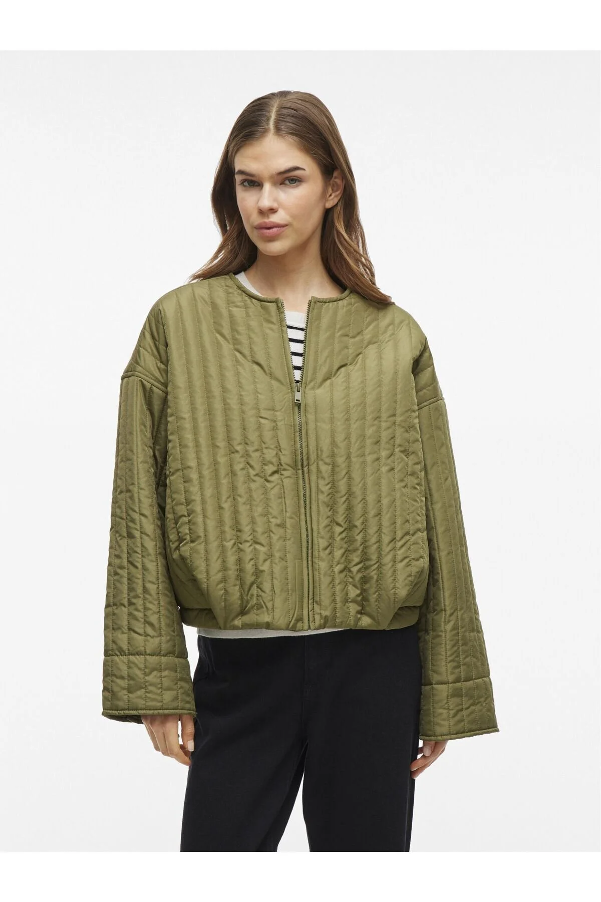 Bild von VILA Bomberjacke Reißverschluss für Damen - 44