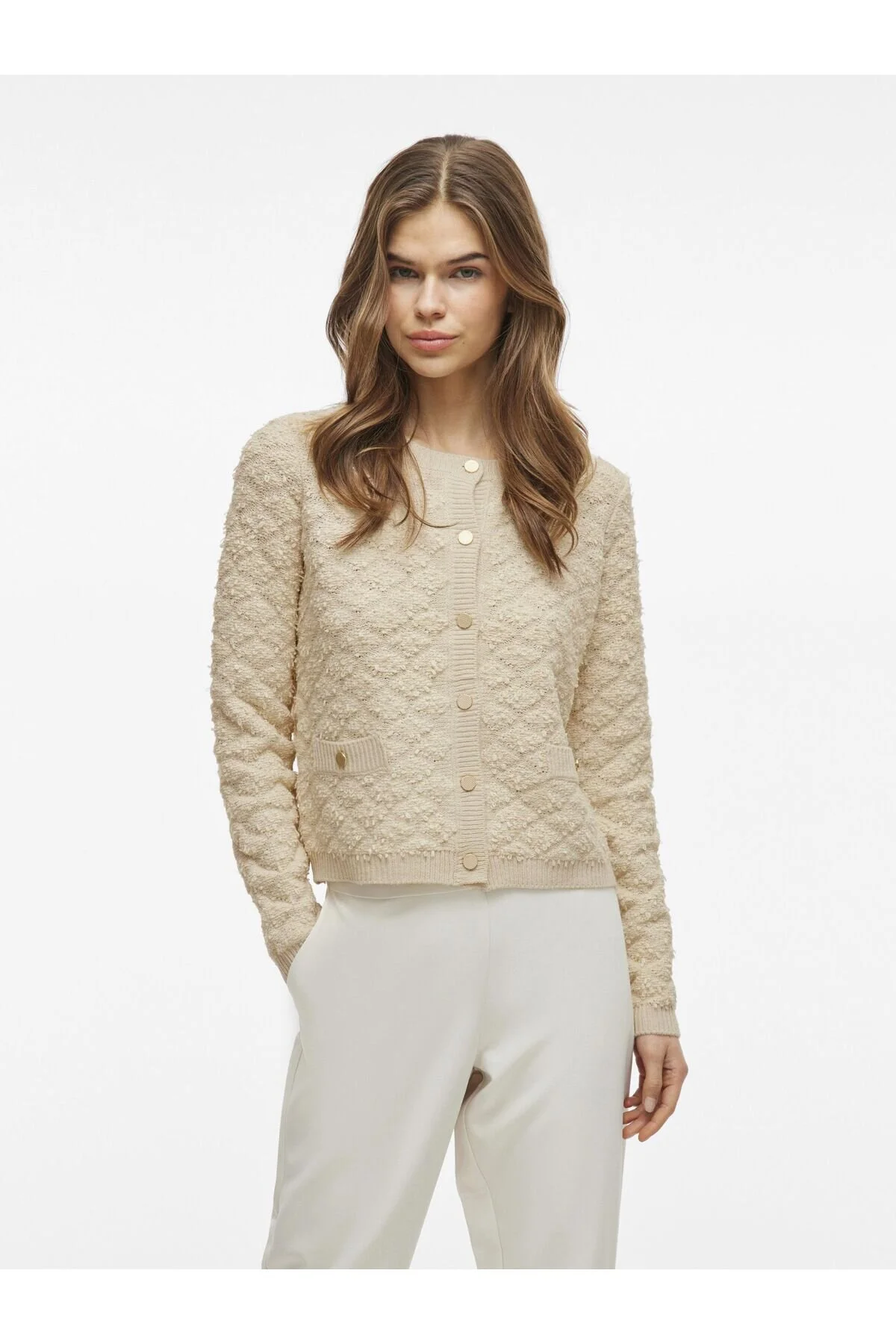 Bild von VILA Strickjacke Geknöpfter für Damen - XL