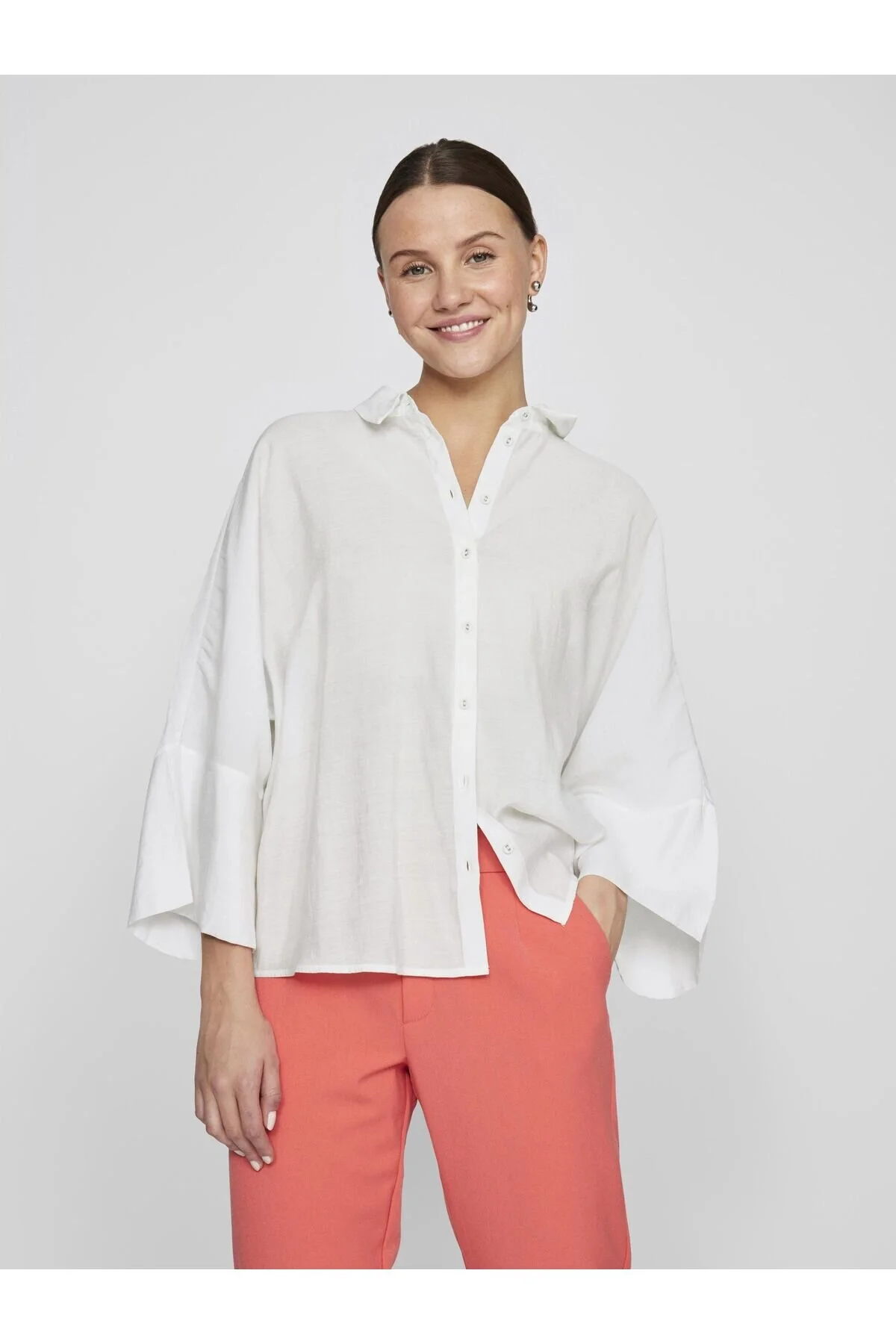 Bild von VILA Hemd Weiß Regular Fit für Damen - 38