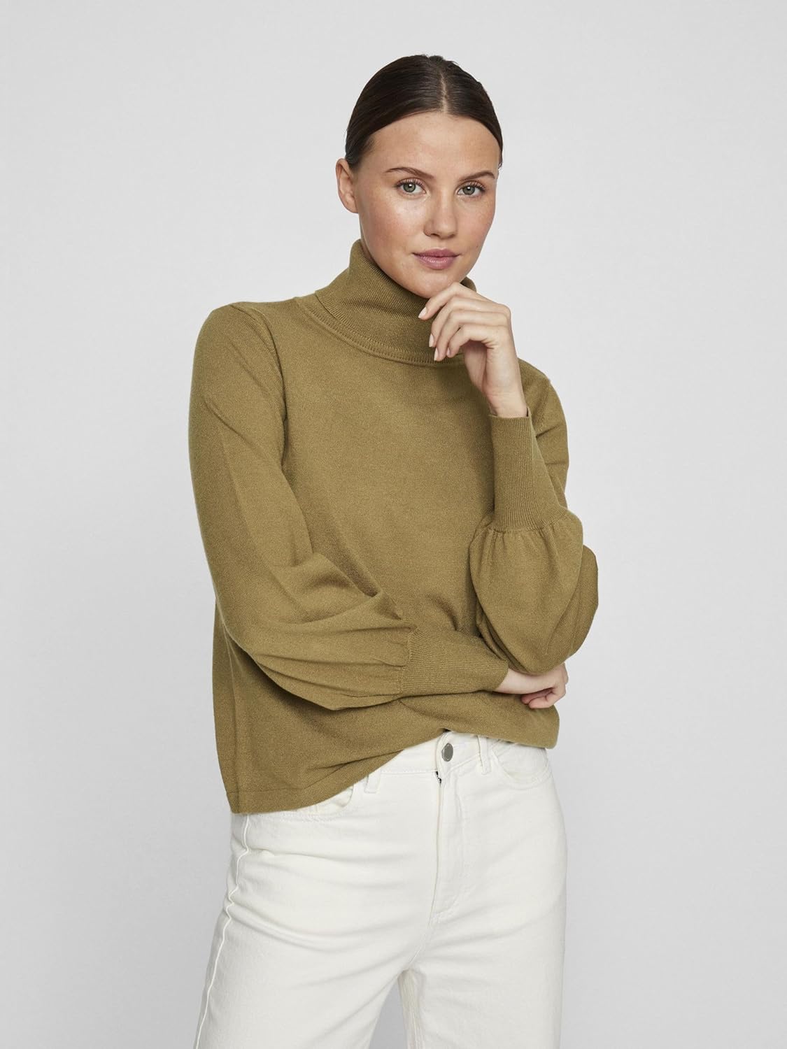 Bild von VILA Strickpullover Mit Rollkragen für Damen - M