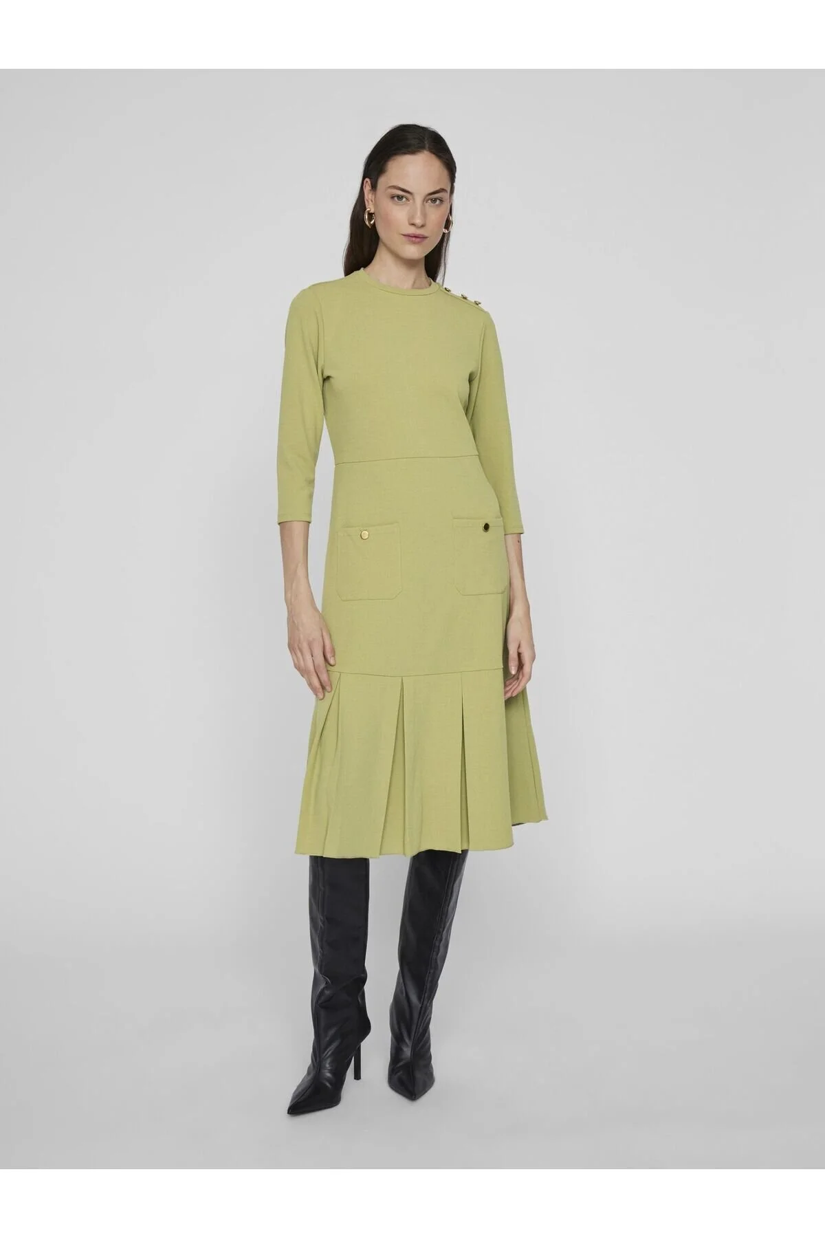 Bild von VILA Midikleid 3/4-arm für Damen - 2XL