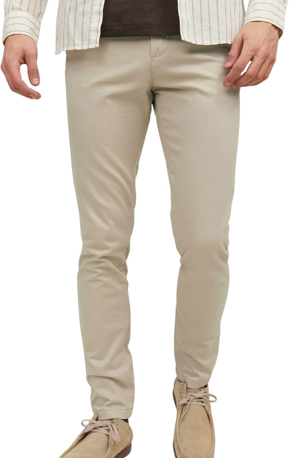 Bild von JACK & JONES Herren Jpstmarco Jjbowie Noos Chino Hose, Oxford Tan, 31W / 34L