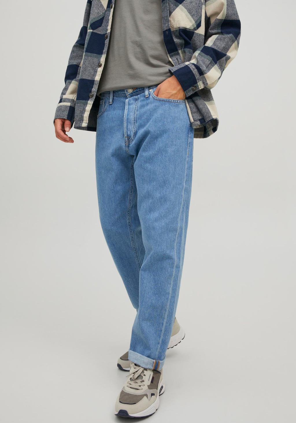 Bild von JACK & JONES Herren Jjichris Jjoriginal Mf 212 Noos Hose, Blue Denim, 31W / 32L EU