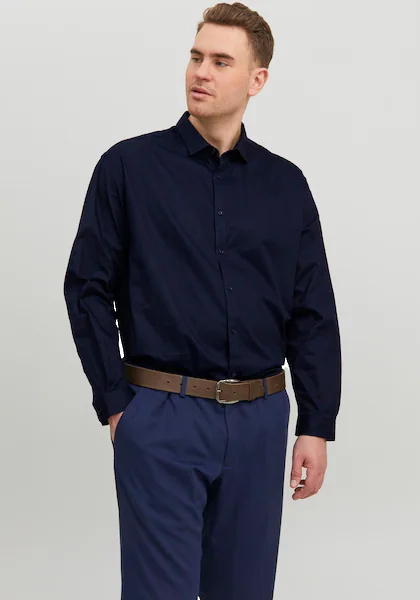Bild von Jack & Jones Plus Oberhemd Plus Locker Geschnitten Oberhemd für Herren - 5XL