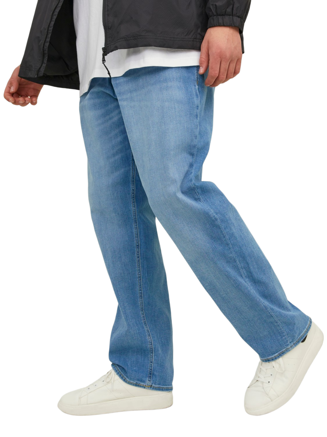 Bild von Jack & Jones Herren Jeans JJIMIKE JJORIGINAL AM 783 Plussize - Relaxed Fit - Blau - Blue Denim