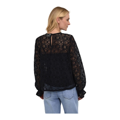Bild von KAFFE Langarm-Bluse KAthea Black Deep 34 von Kaffe