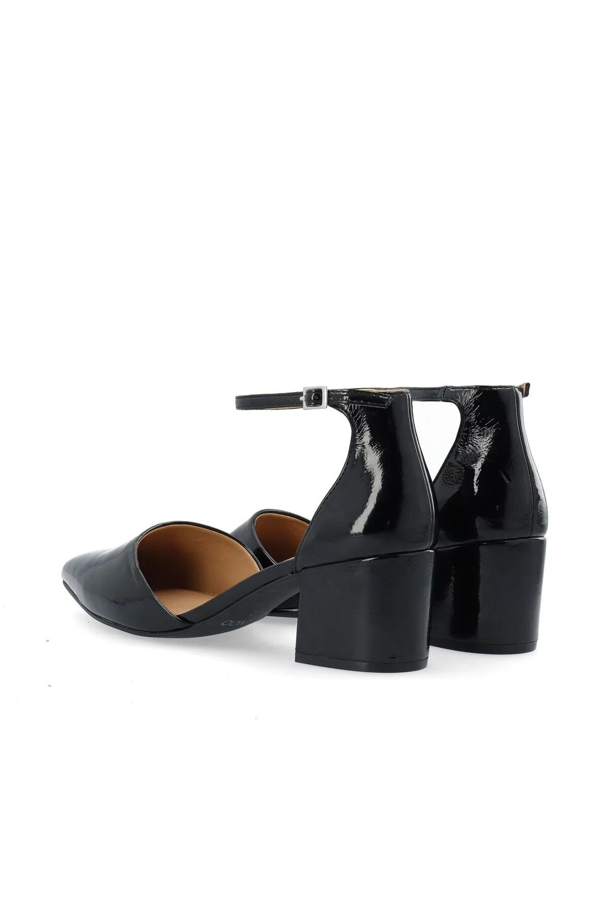 Bild von Bianco Pumps Schwarz Blockabsatz - 37