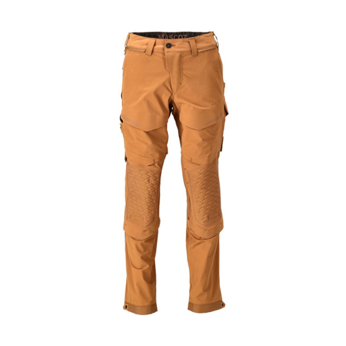 Bild von MASCOT Hose mit Knietaschen Nussbraun Customized - 22279-605-54