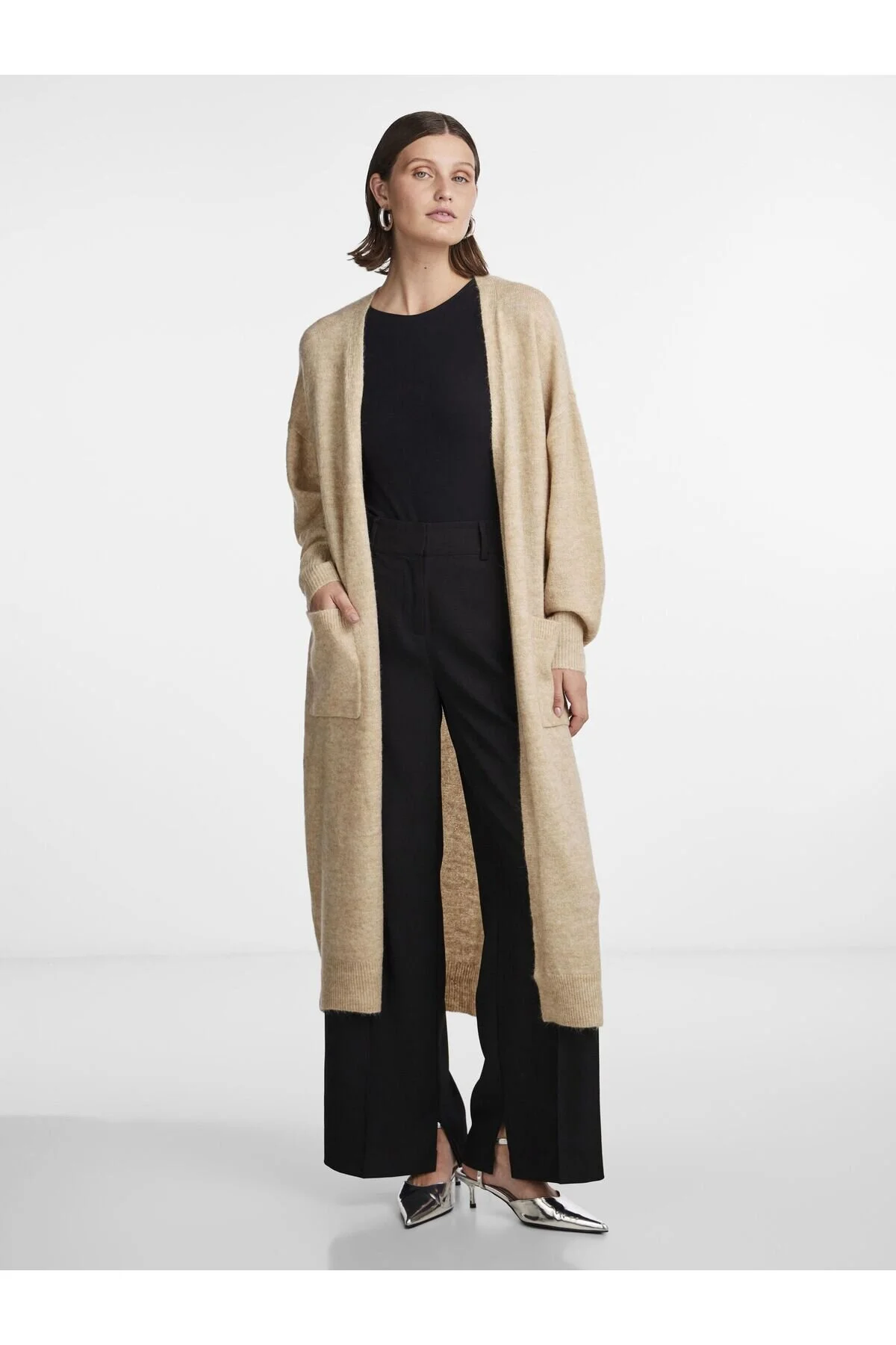 Bild von Y.A.S Longstrickjacke »YASBALIS LS LONG KNIT CARDIGAN S. NOOS«