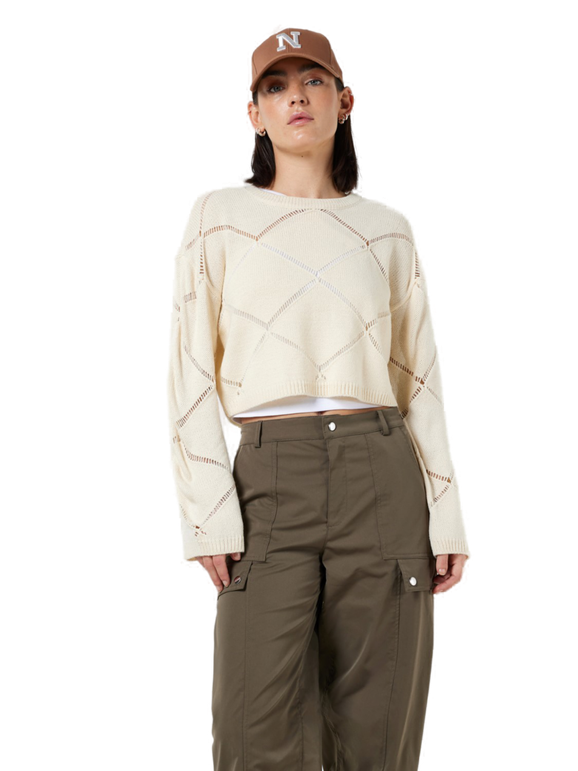 Bild von Noisy May Damen Pullover NMJUNE - Relaxed Fit