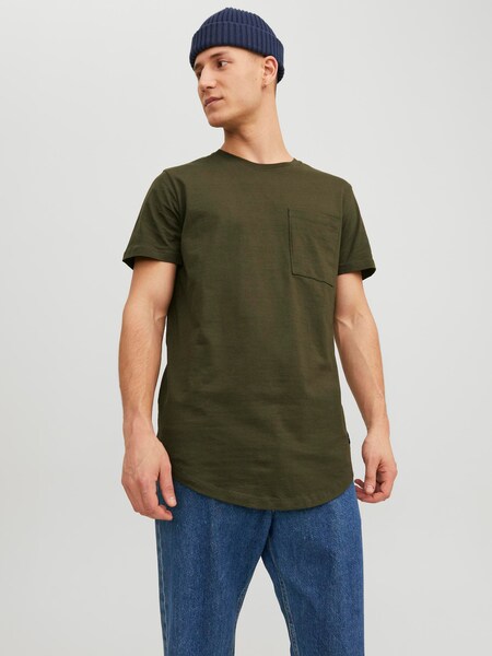 Bild von Jack & Jones Rundhalsshirt »JJENOA POCKET TEE SS«