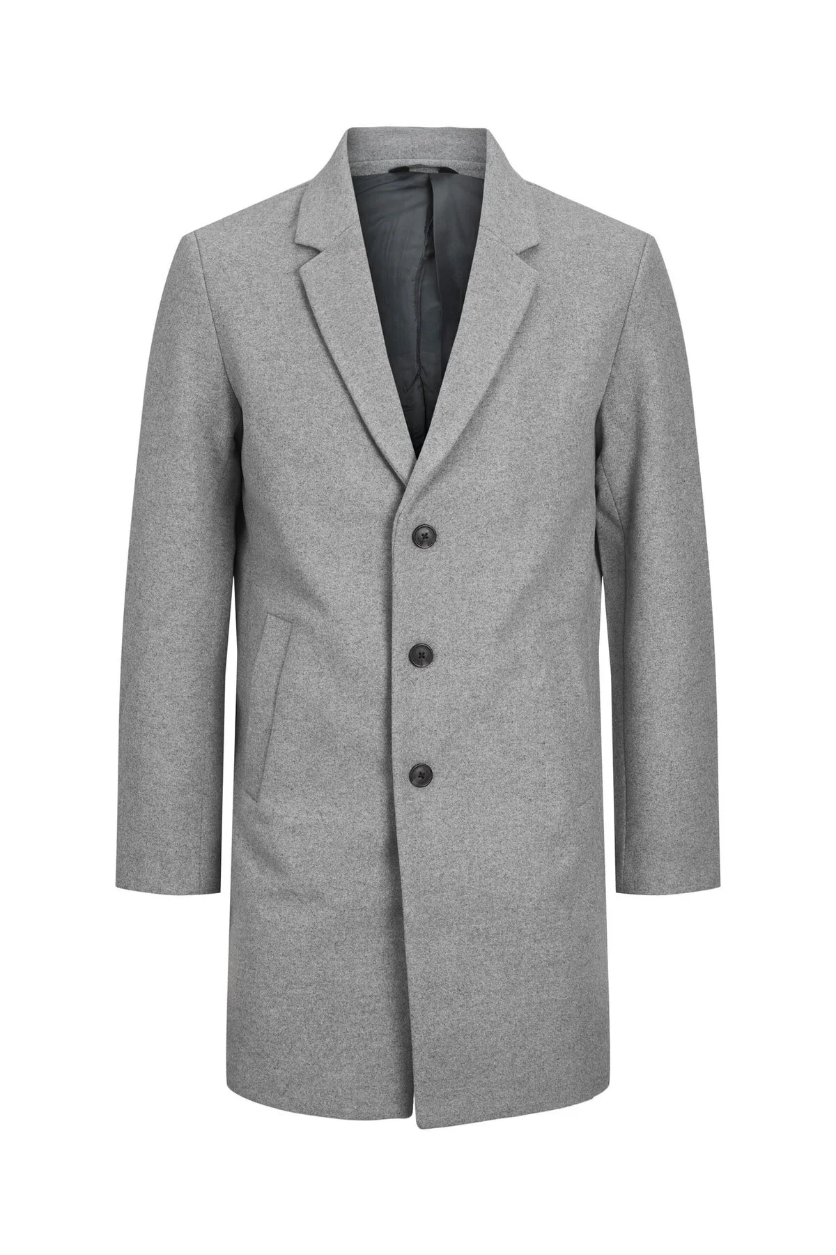 Bild von Jack & Jones Mantel Morrison Wollmantel Mit Drei Knöpfen Und Eingrifftaschen für Herren - XL