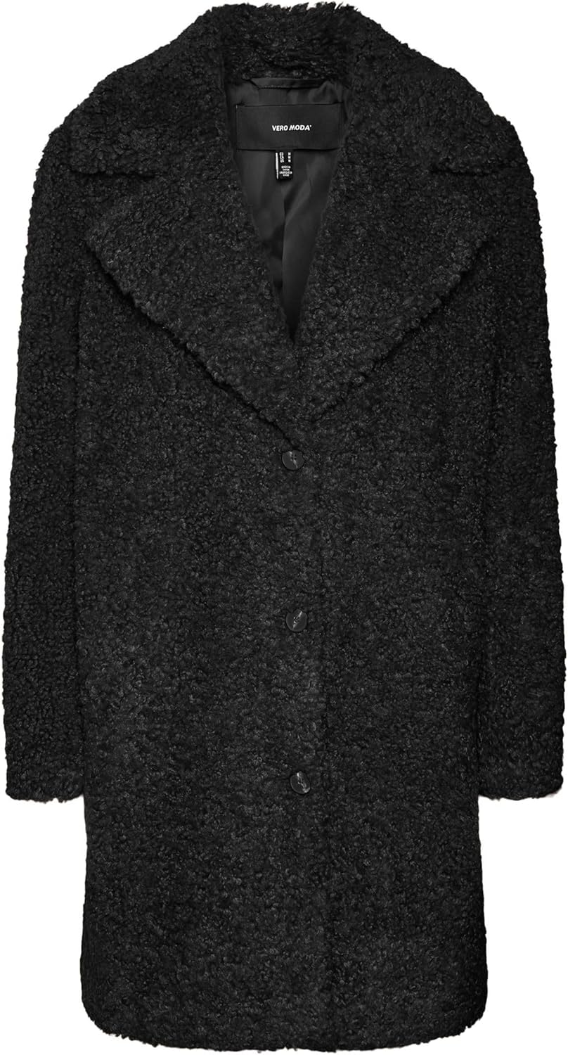 Bild von Vero Moda Teddyfell Mantel Vmkylie Aw23 Teddy Coat Boos für Damen - XL