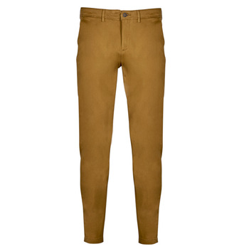 Bild von Jack & Jones Chinohose Chino Hose Stretch Pants Slim Fit JPSTMARCO JJBOWIE 5121 in Braun-2